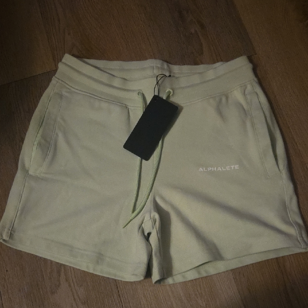 Alphalete Women's Tan Athletic Shorts